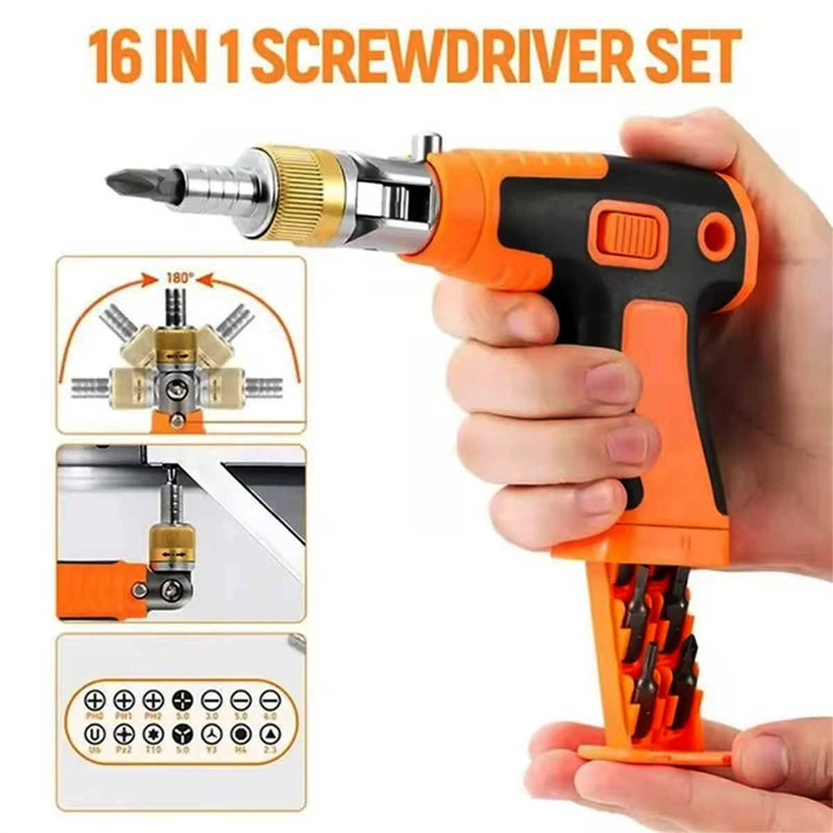 Electronic Repair - Y31A Ratchet Screw Driver 180 Degree