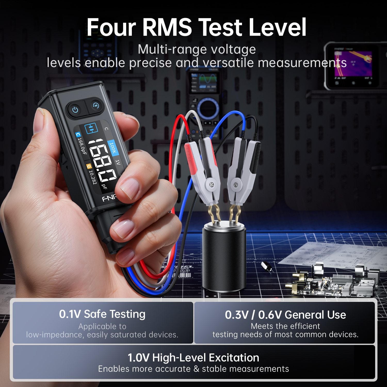 LCR-ST2 Plus 2-in-1 Digital Tw - Smd Tweezer Set ulasan dan harga