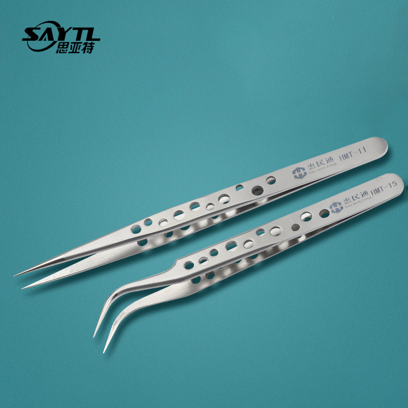 SAYTL Electronics precision tw - Smd Tweezer Set ulasan dan harga