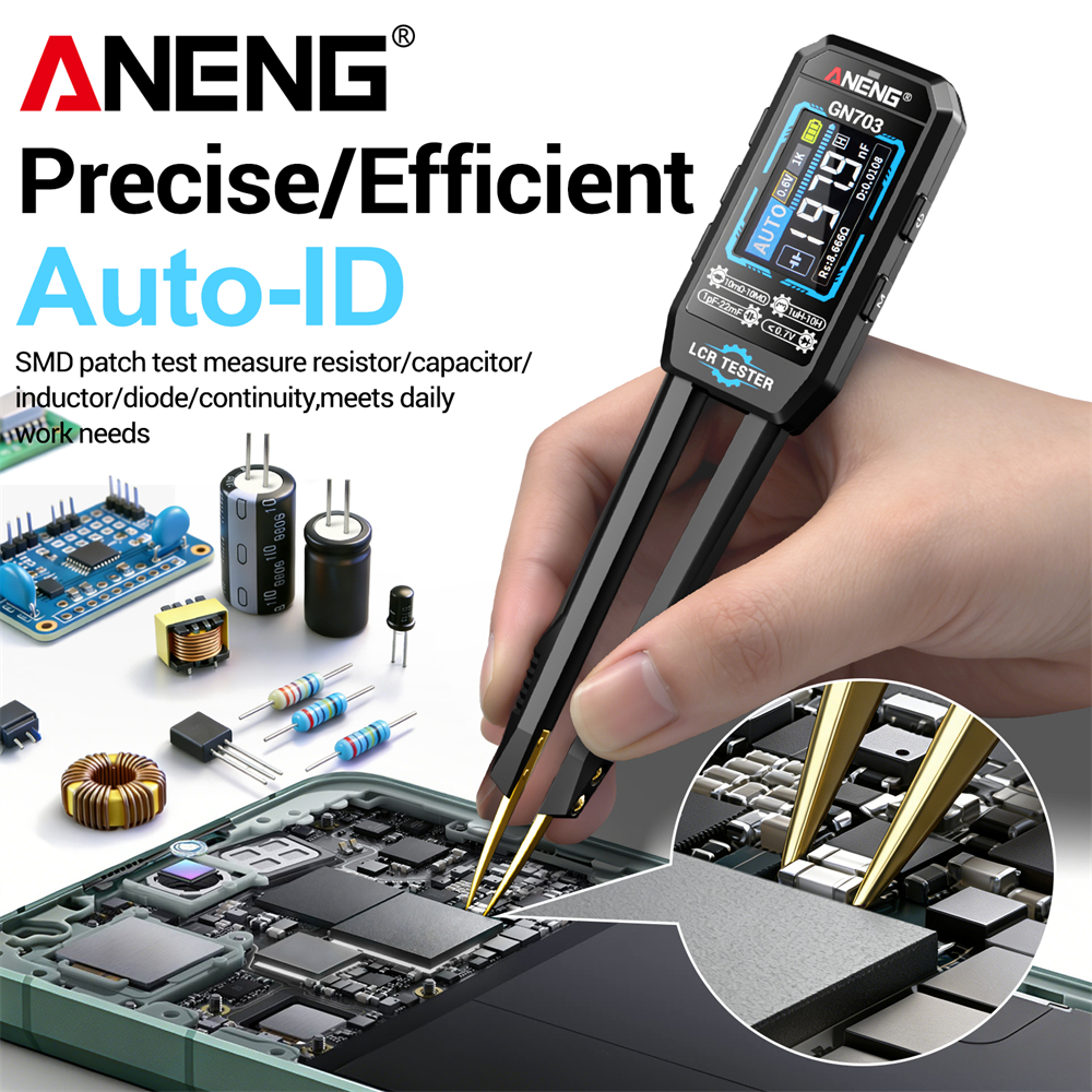 ANENG GN703 Smart Tweezers LCR - Smd Tweezer Set ulasan dan harga