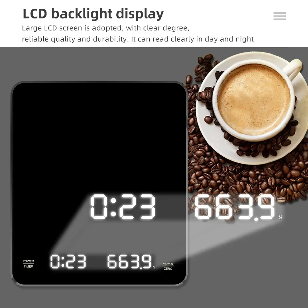 Electronic Timing Coffee Scale - Electronics Repair Workshop ulasan dan harga