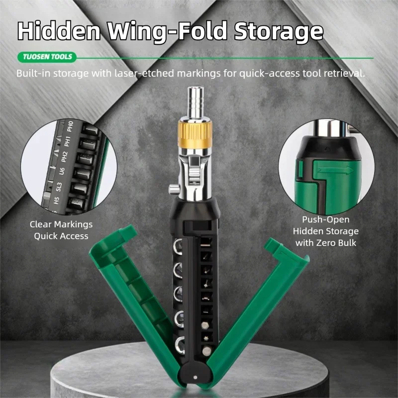 Ratcheting Screwdriver Set wit - Electronic Repair Tutorial ulasan dan harga