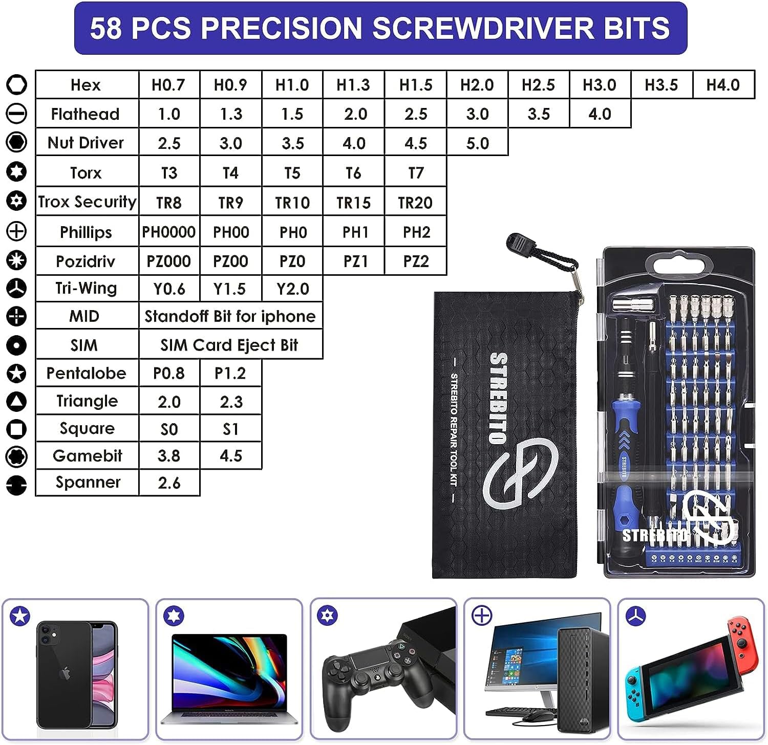 79 in 1 Precision Screwdriver  - Electronic Repair ulasan dan harga