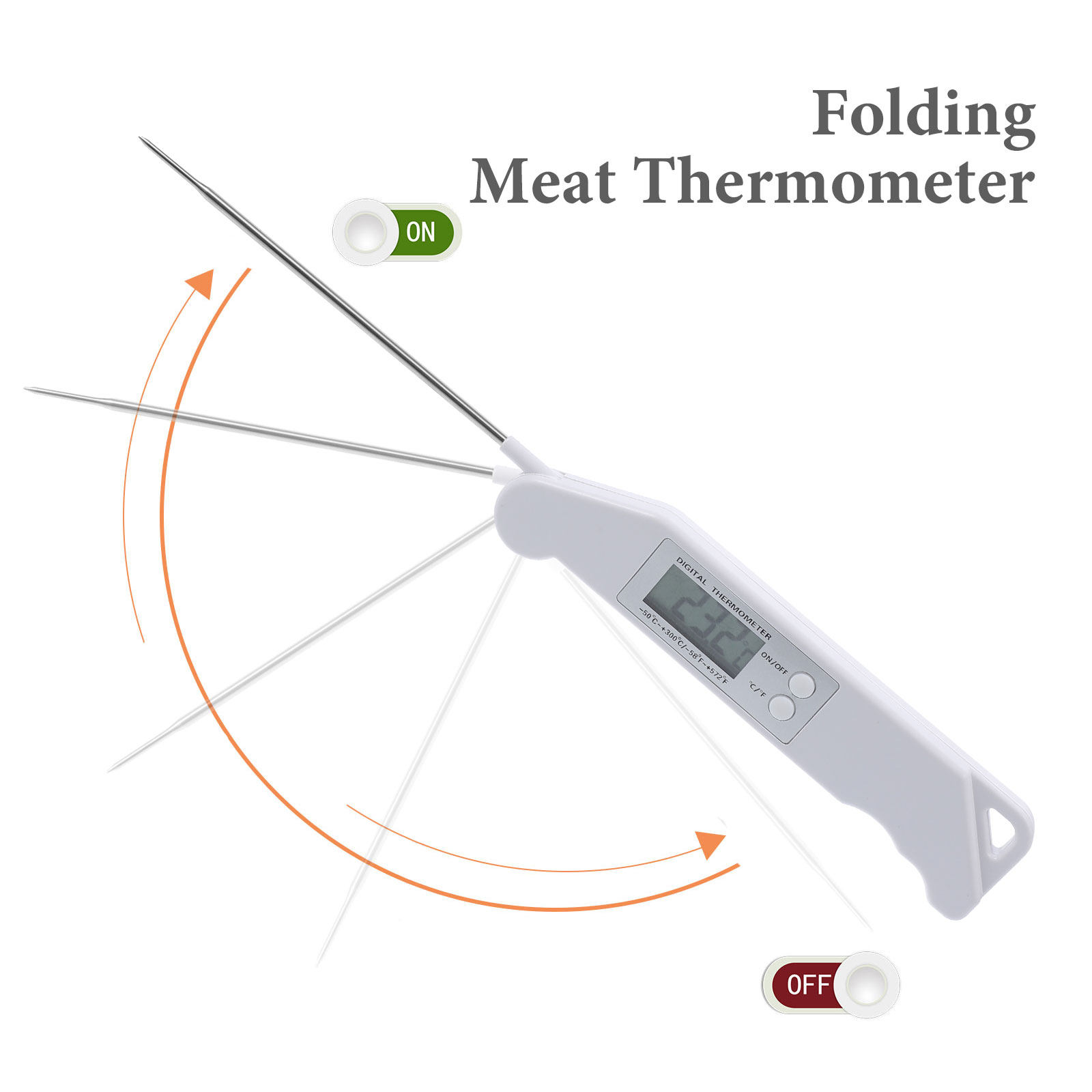 Folding Electronic Thermometer - Electronics Repair Workshop ulasan dan harga