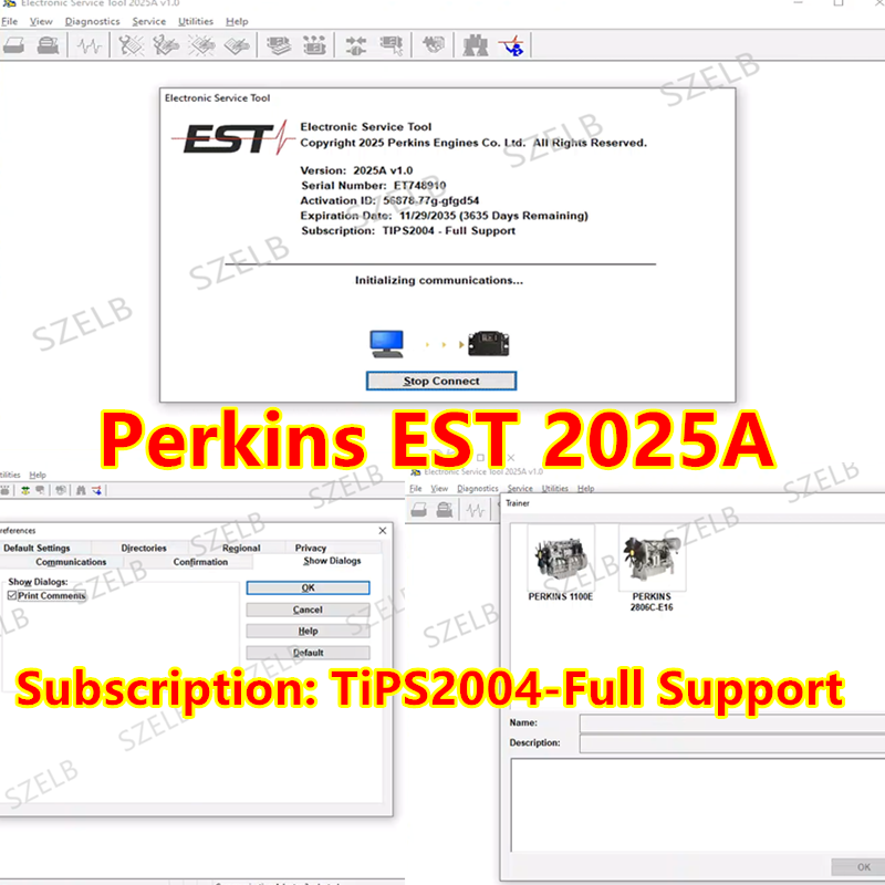 Perkins EST 2025A V1.0 Electro - Electronics Repair Workshop ulasan dan harga