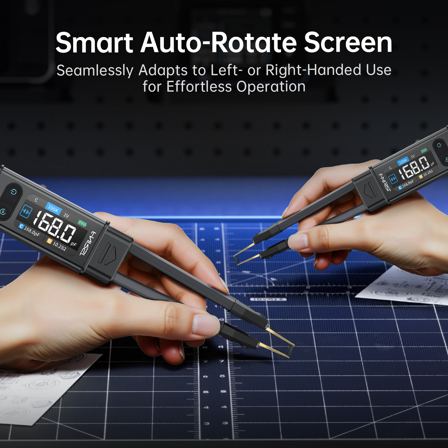 FNIRSI LCR-ST2 2-in-1 Digital  - Smd Tweezer Set ulasan dan harga
