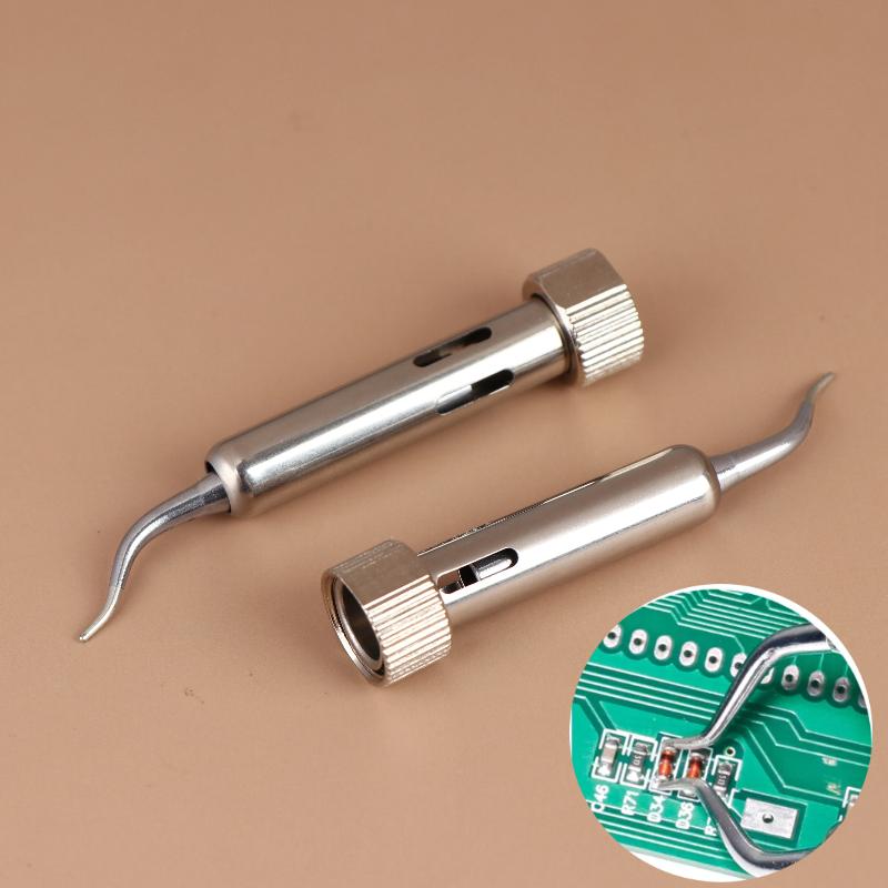Hot！NEW 1Pair 938D Portable Ho - Smd Tweezer Set ulasan dan harga