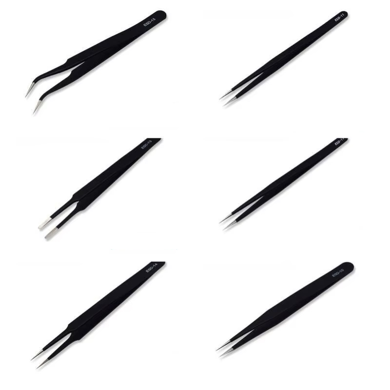 NEW 6pcs Precision Long Tweeze - Electronics Repair Workshop ulasan dan harga