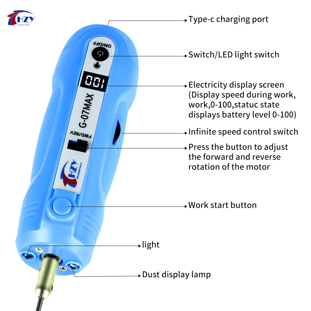 HZY G-07MAX Adhesive Removal K - Electronics Repair Service ulasan dan harga