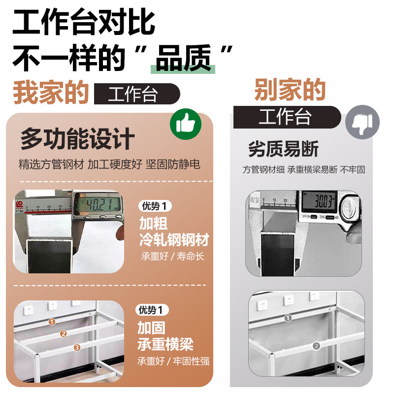 Anti-static workbench with lig - Electronics Repair Workshop ulasan dan harga